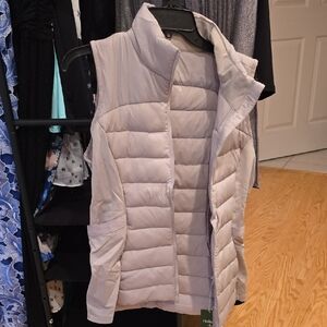 HALARA Women's Soft Beige Puffer Vest